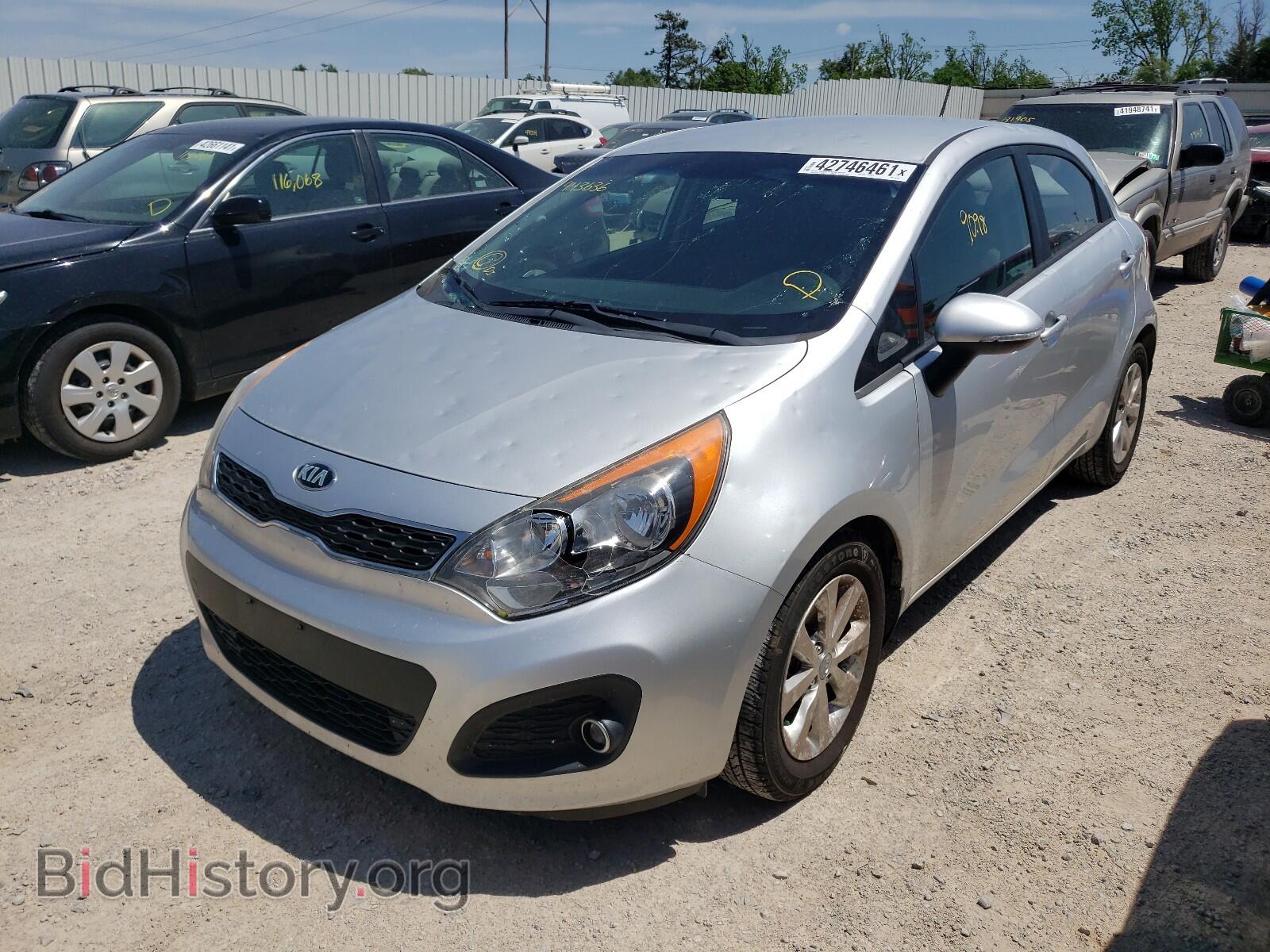 2015 KIA RIO - VIN: KNADN5A36F6443636 - Фото 2