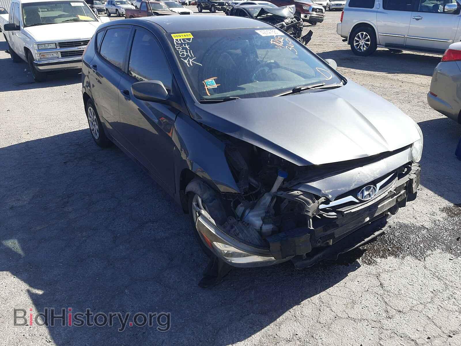 Фотография KMHCT5AE2CU044523 - HYUNDAI ACCENT 2012