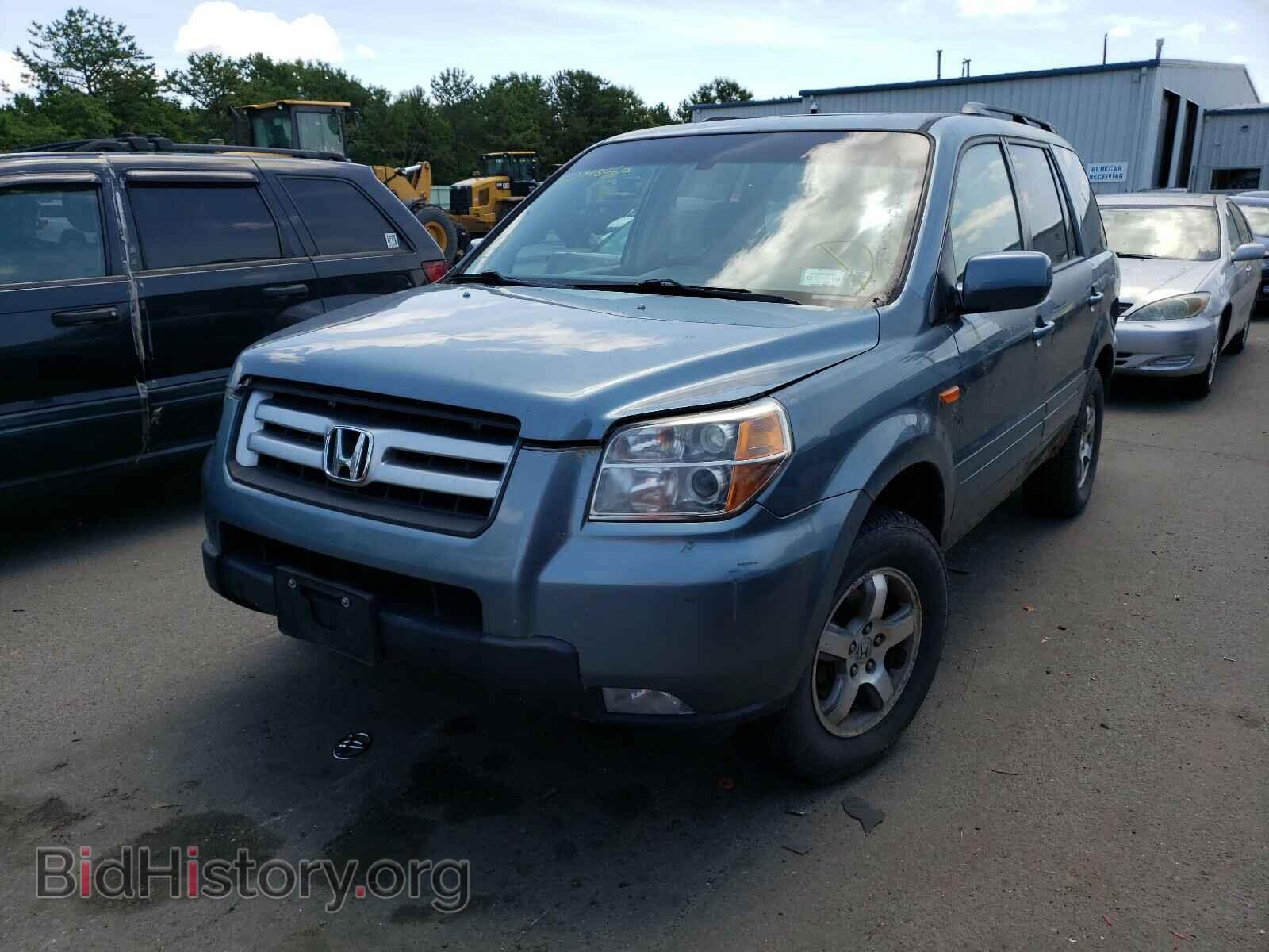 2007 HONDA PILOT - VIN: 2HKYF18767H514876 - Фото 2