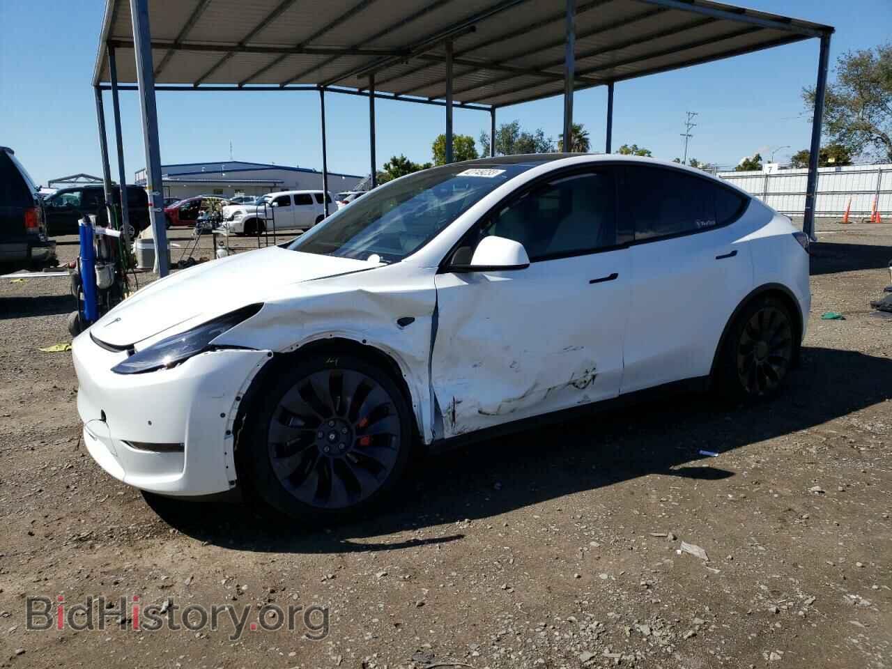 Photo 7SAYGDEF2NF487829 - TESLA MODEL Y 2022