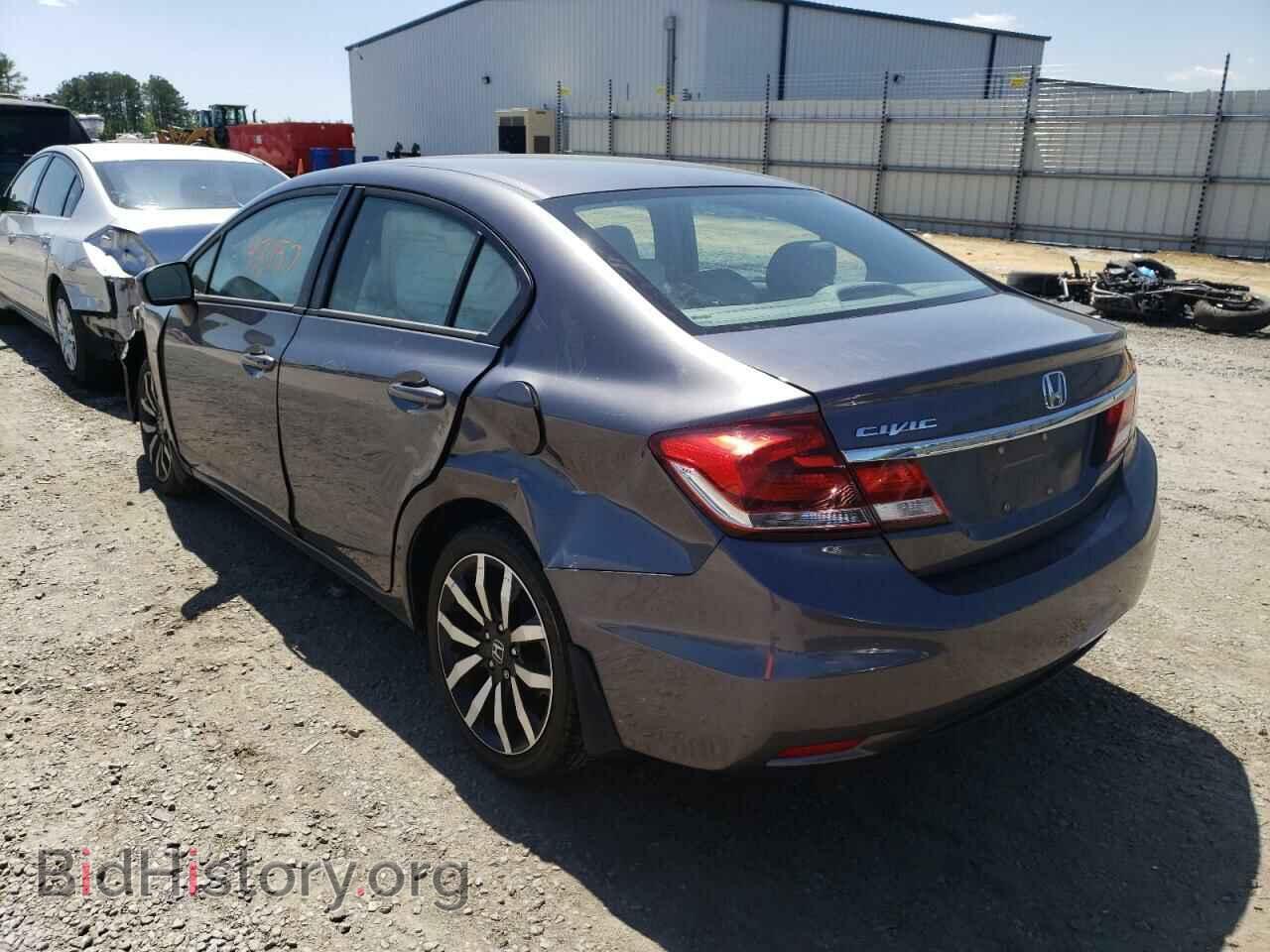 2015 HONDA CIVIC - VIN: 2HGFB2F98FH506588 - Фото 3