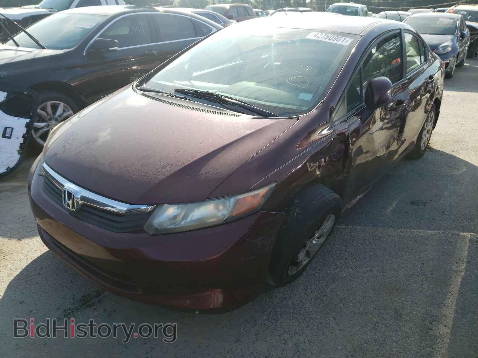 2012 HONDA CIVIC - VIN: 19XFB2F55CE049435 - Photo 2