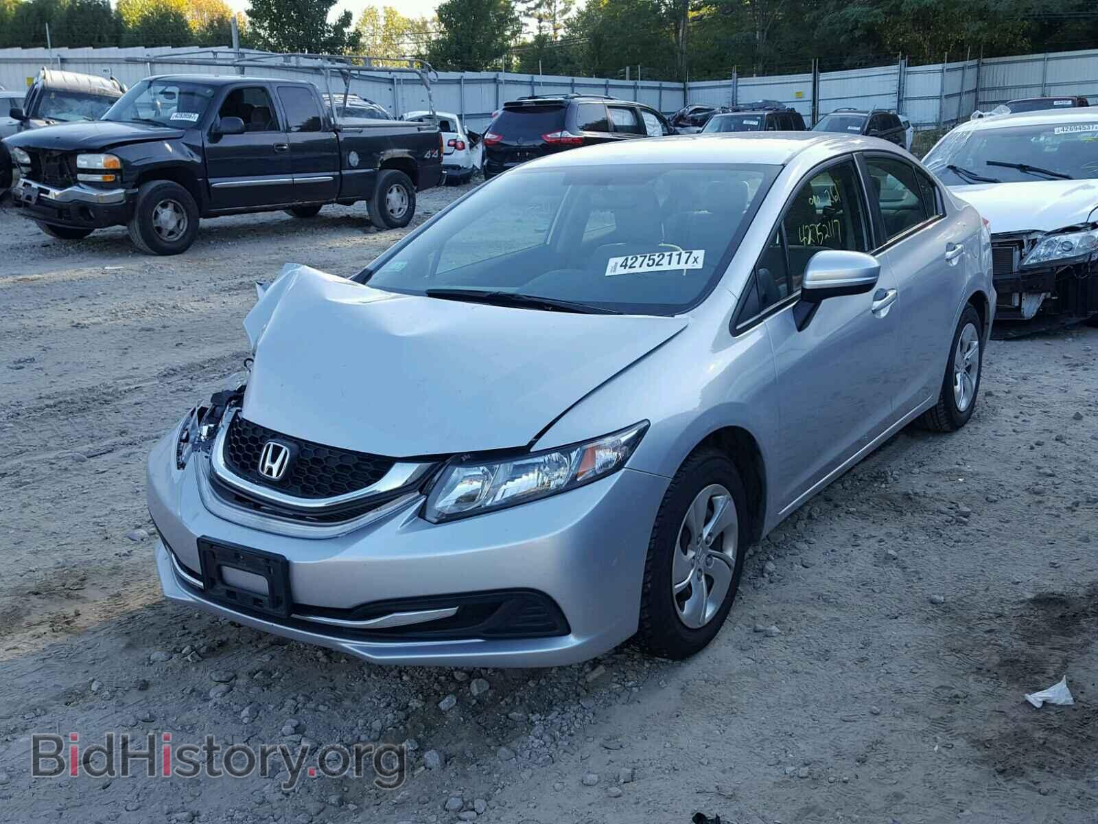 2014 HONDA CIVIC - VIN: 2HGFB2E54EH530447 - Фото 2