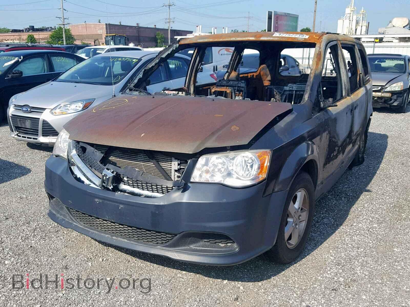 2012 DODGE CARAVAN - VIN: 2C4RDGCG8CR318486 - Фото 2