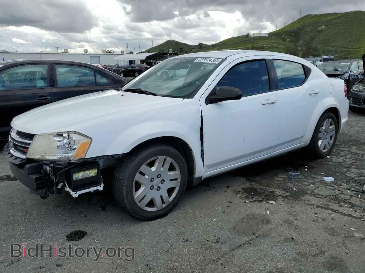 Photo 1C3CDZAB9CN286285 - DODGE AVENGER 2012