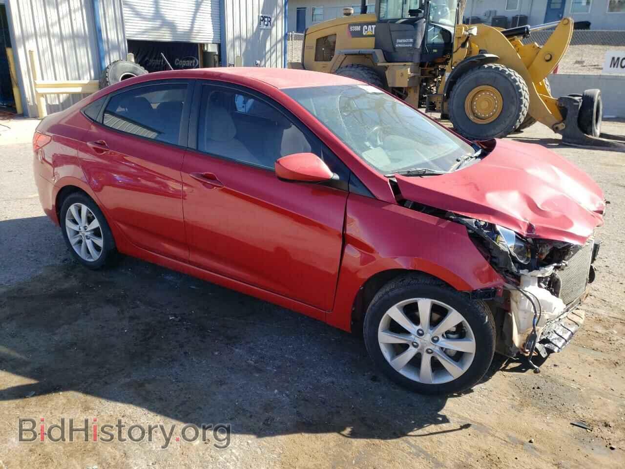 2012 HYUNDAI ACCENT - VIN: KMHCU4AE6CU087348 - Фото 4