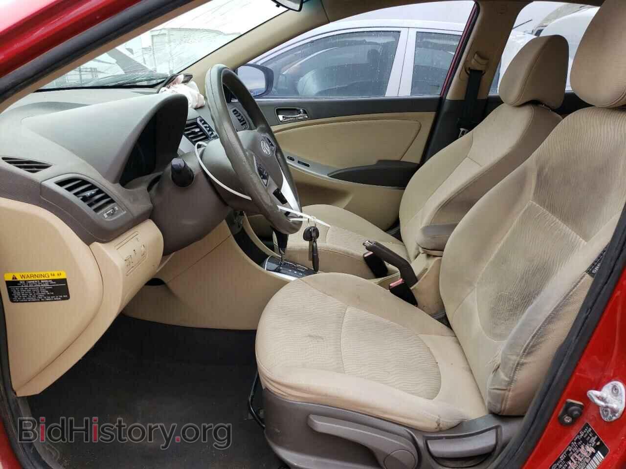2012 HYUNDAI ACCENT - VIN: KMHCU4AE6CU087348 - Фото 7