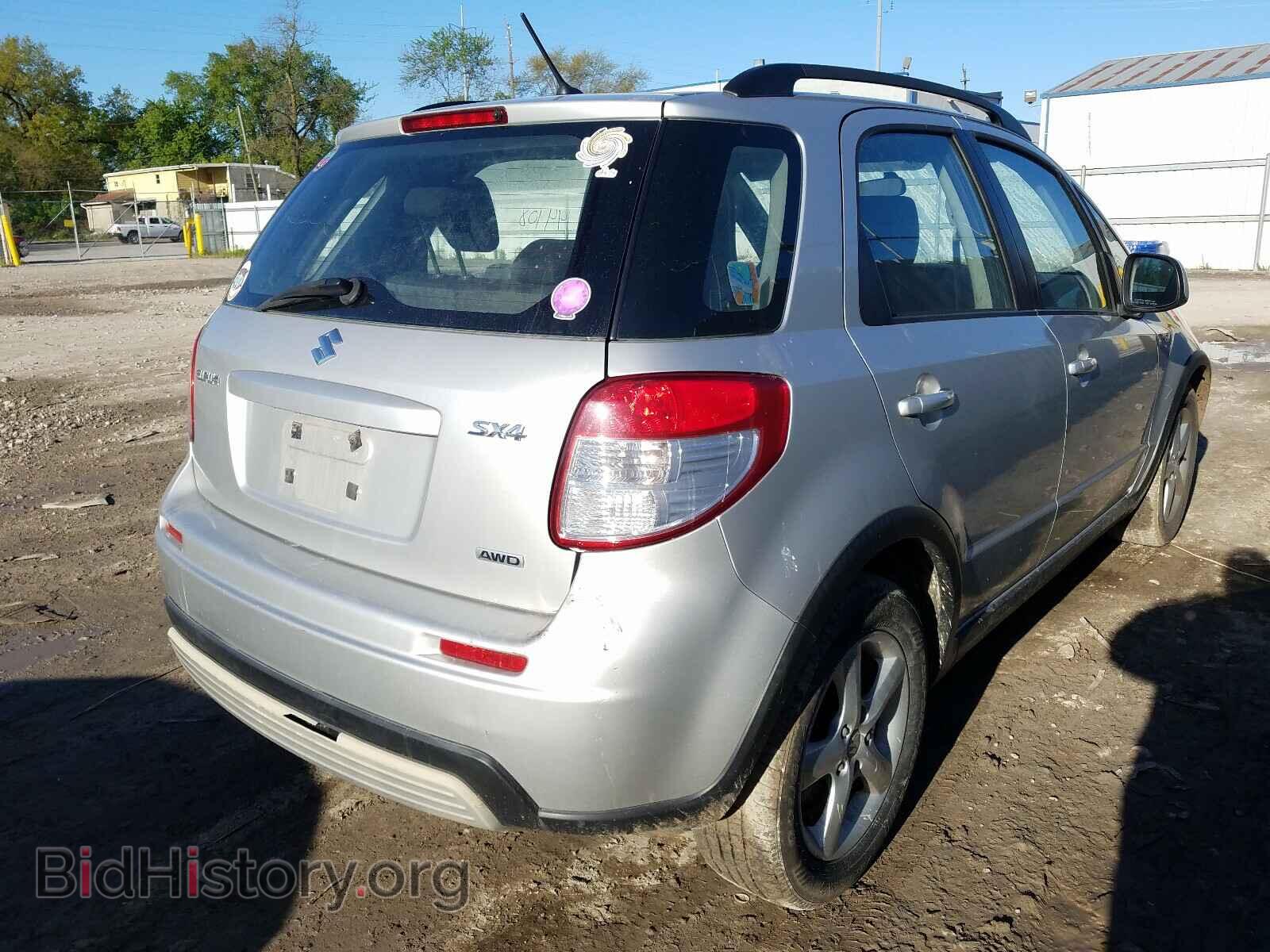 2007 SUZUKI SX4 - VIN: JS2YB413775105537 - Фото 4