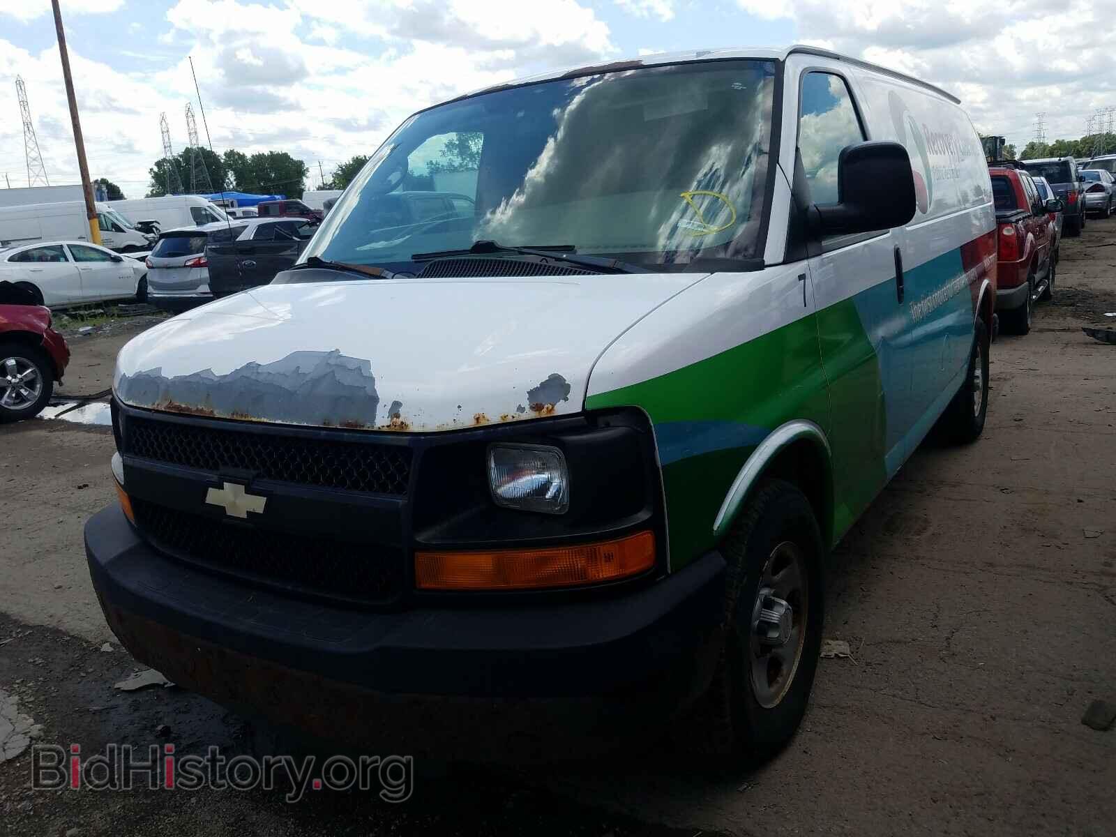 2008 CHEVROLET EXPRESS - VIN: 1GCFG154X81197319 - Фото 2