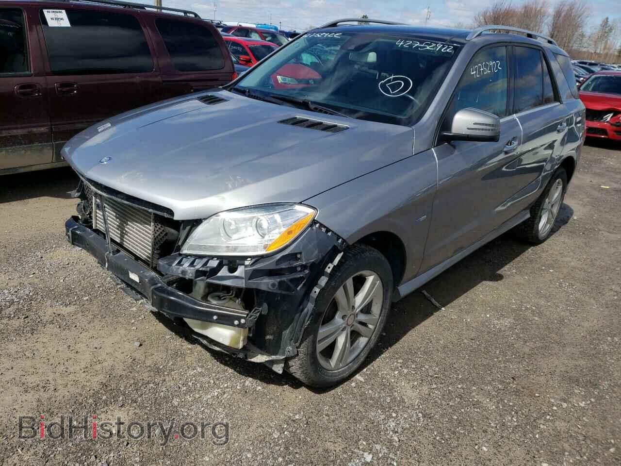 2012 MERCEDES-BENZ M-CLASS - VIN: 4JGDA2EB4CA057865 - Фото 2
