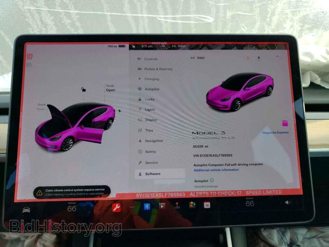 2020 TESLA MODEL 3 - VIN: 5YJ3E1EA5LF785563 - Photo 9
