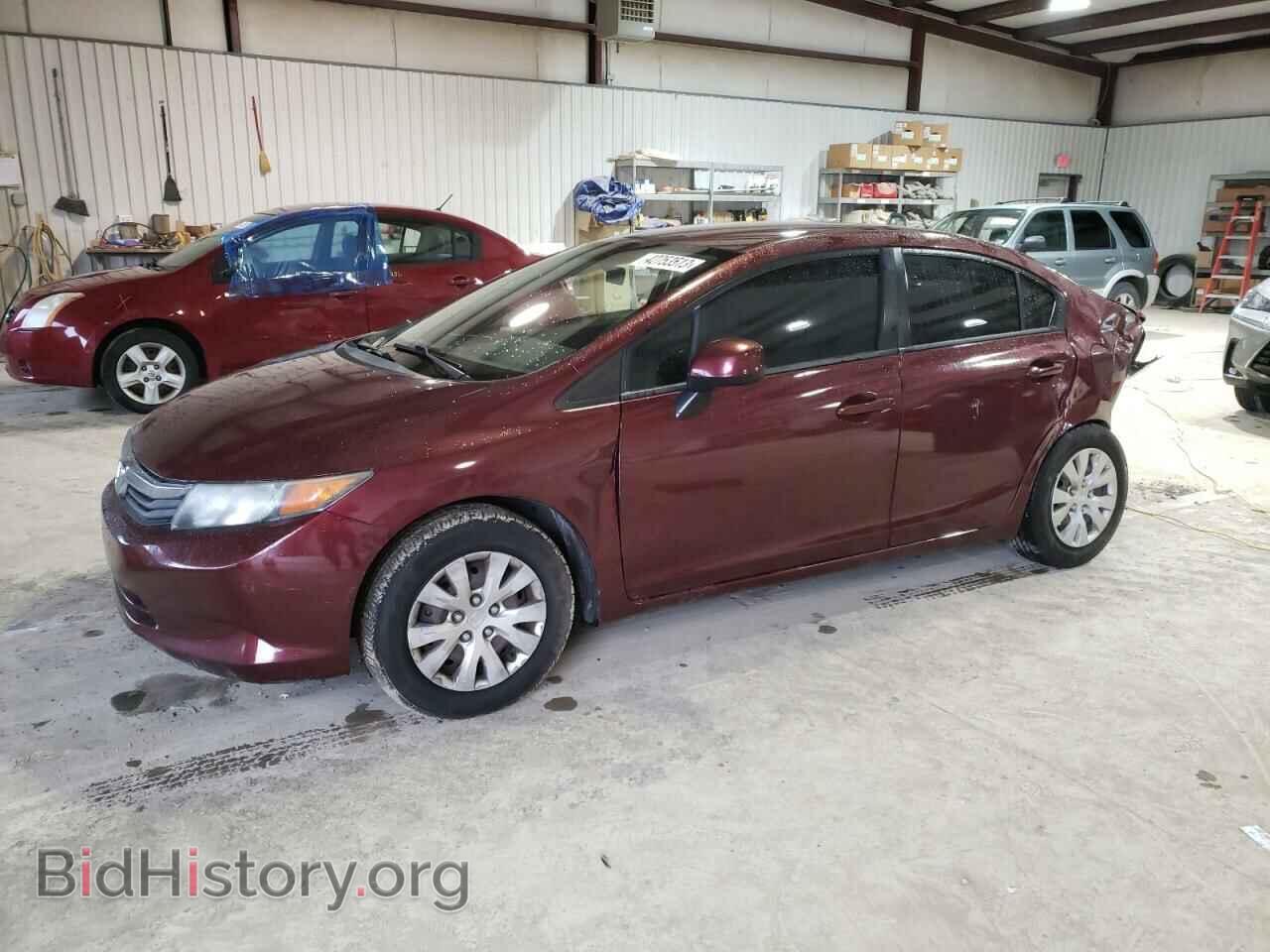 Фотография 2HGFB2F56CH612093 - HONDA CIVIC 2012