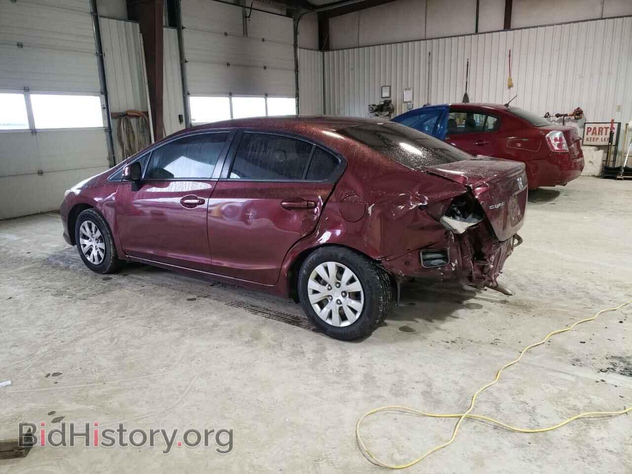 2012 HONDA CIVIC - VIN: 2HGFB2F56CH612093 - Фото 2