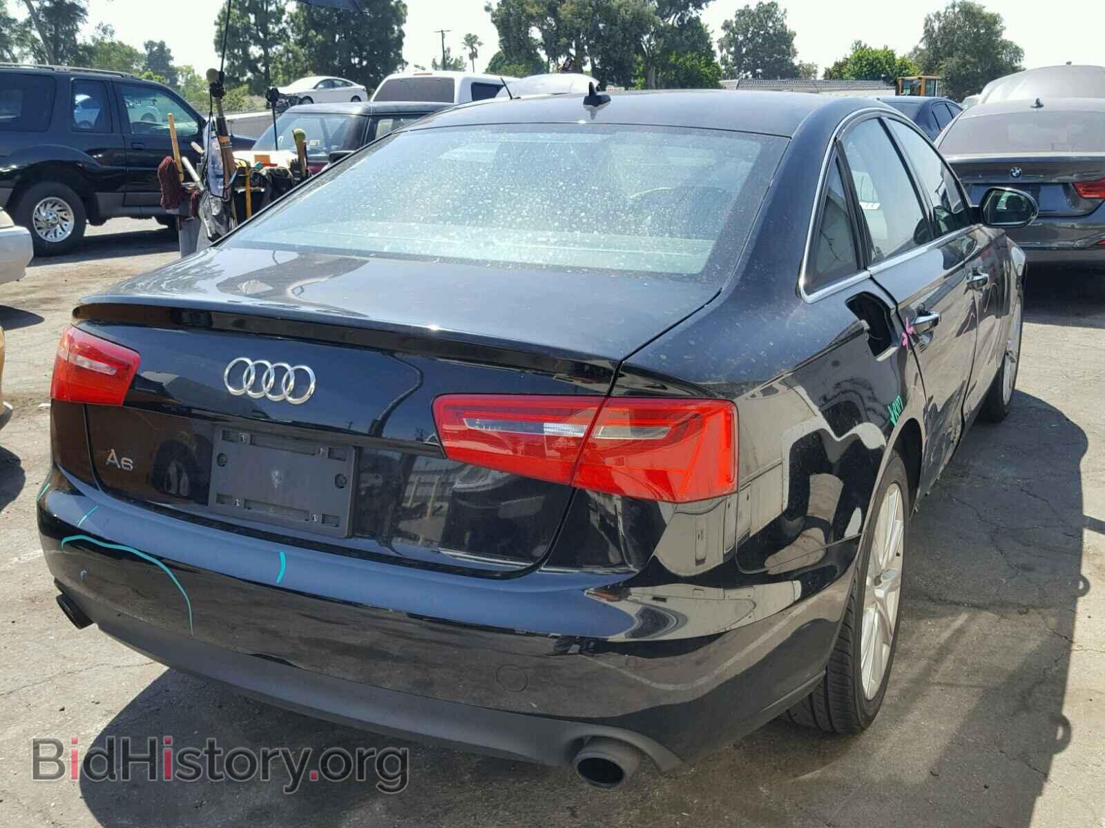 2013 AUDI A6 - VIN: WAUDFAFC4DN136354 - Фото 4