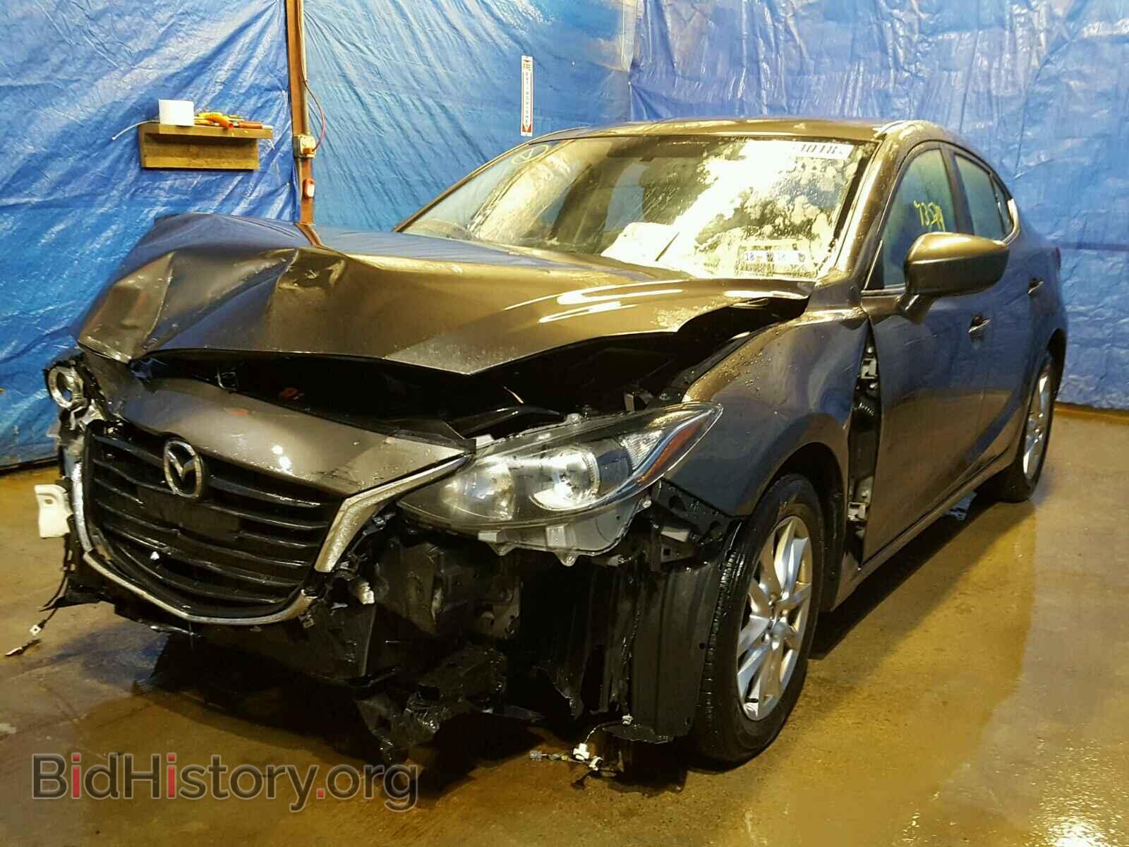 2014 MAZDA 3 - VIN: JM1BM1V71E1147468 - Фото 2