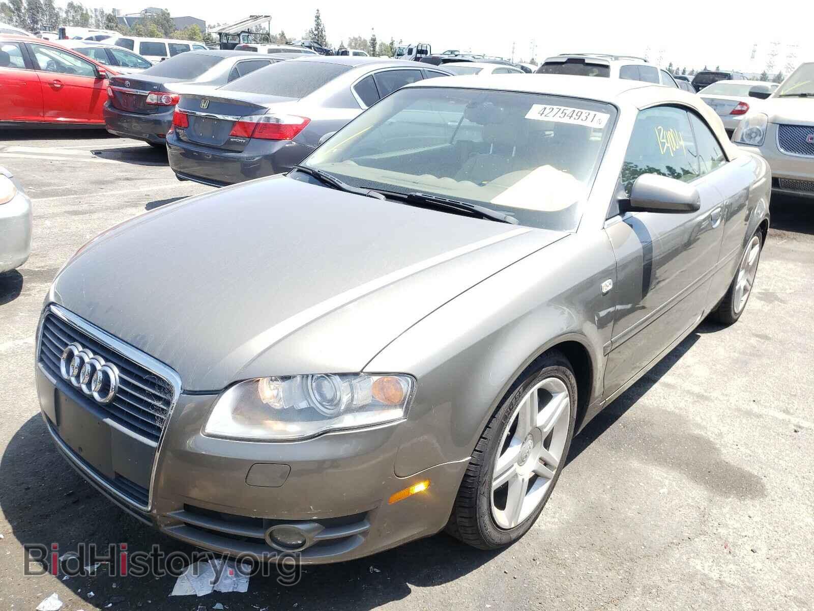 2007 AUDI A4 - VIN: WAUAF48H57K024861 - Фото 2