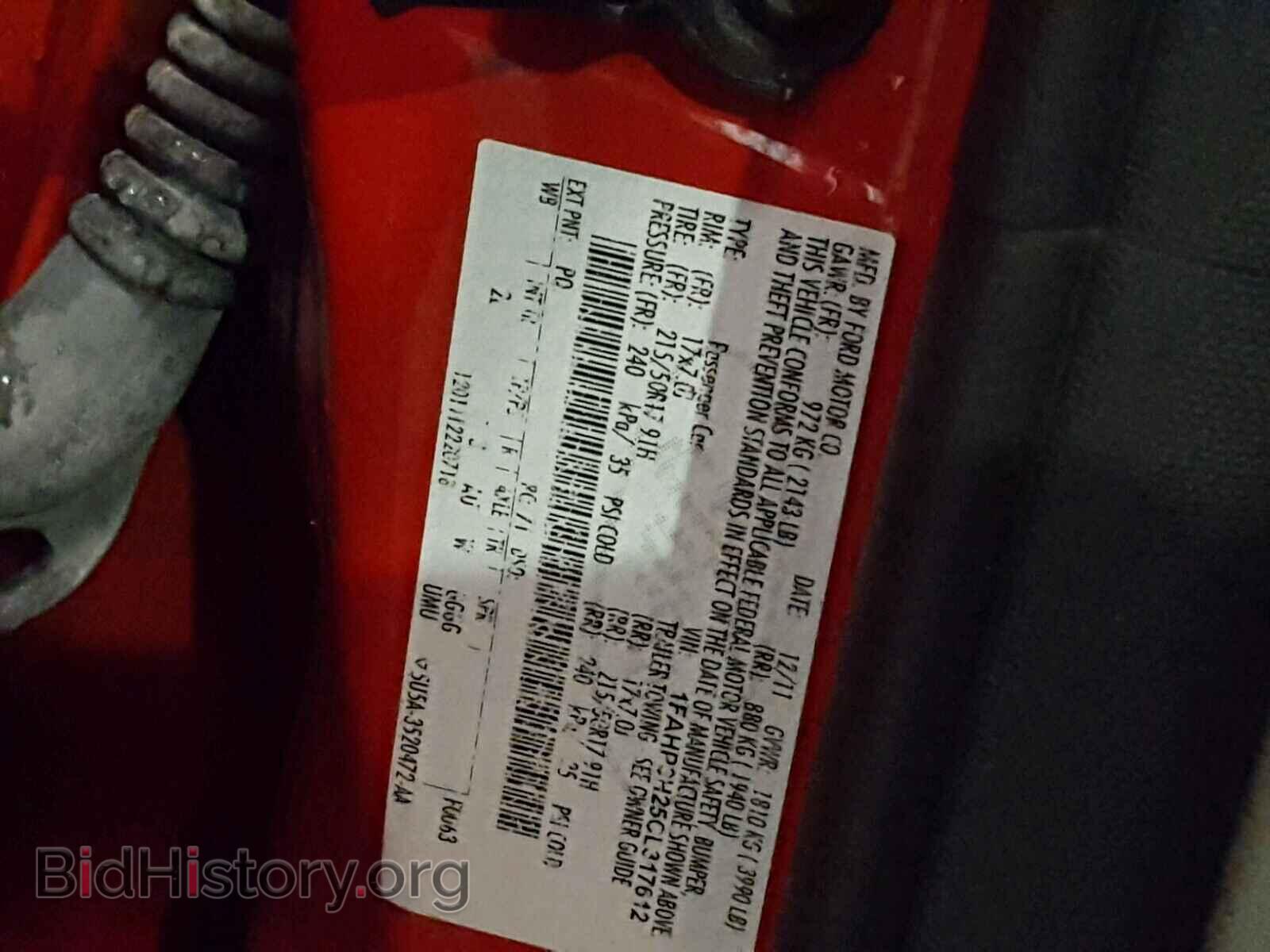 2012 FORD FOCUS - VIN: 1FAHP3H25CL317612 - Photo 10