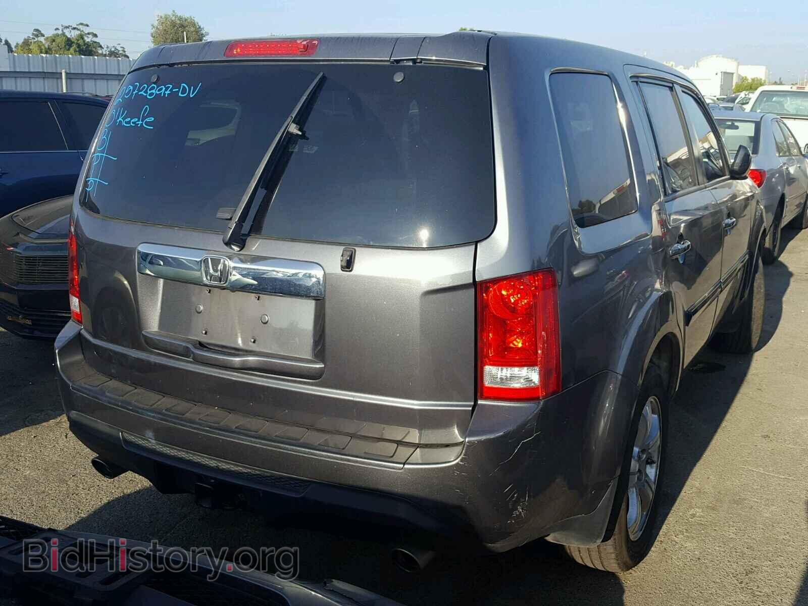 2013 HONDA PILOT EX - VIN: 5FNYF4H42DB011685 - Фото 4