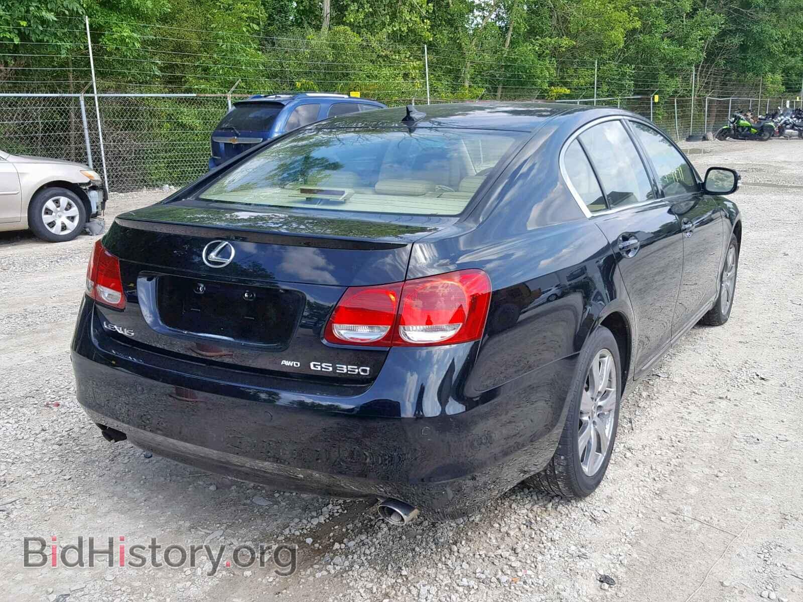 2008 LEXUS GS350 - VIN: JTHCE96S580020721 - Фото 4