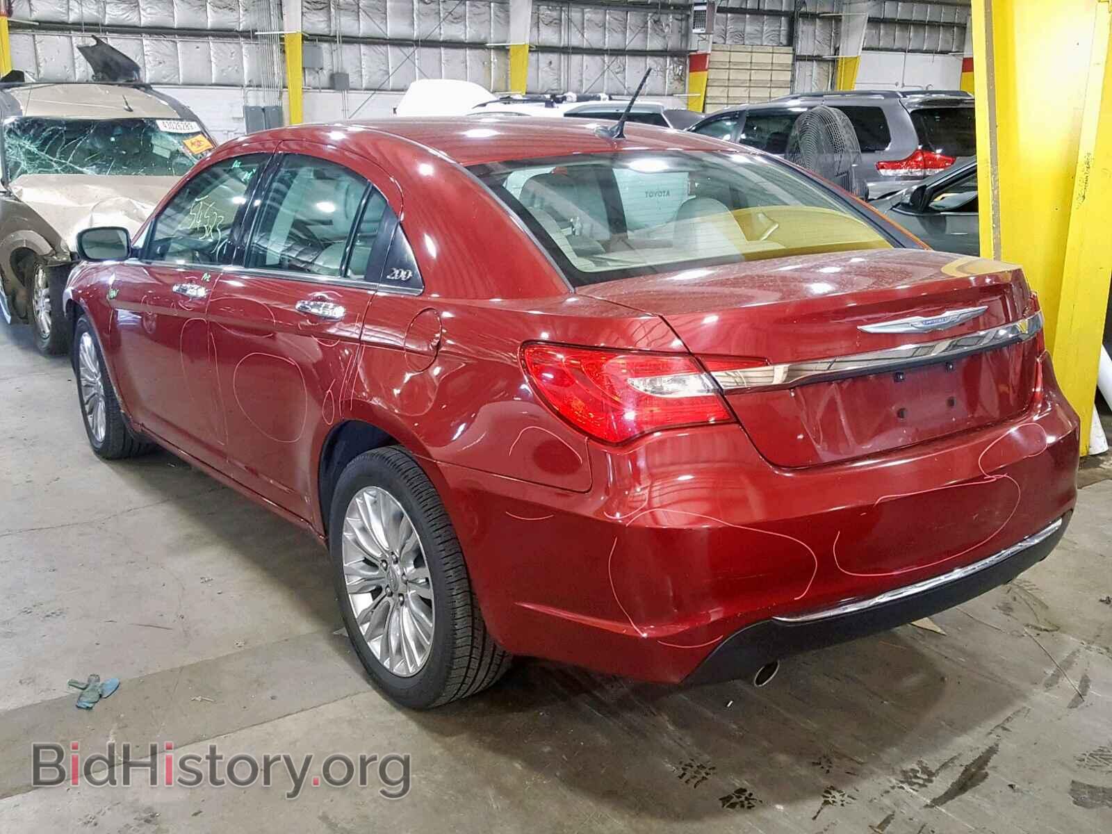 2012 CHRYSLER 200 - VIN: 1C3CCBCG3CN258436 - Фото 3