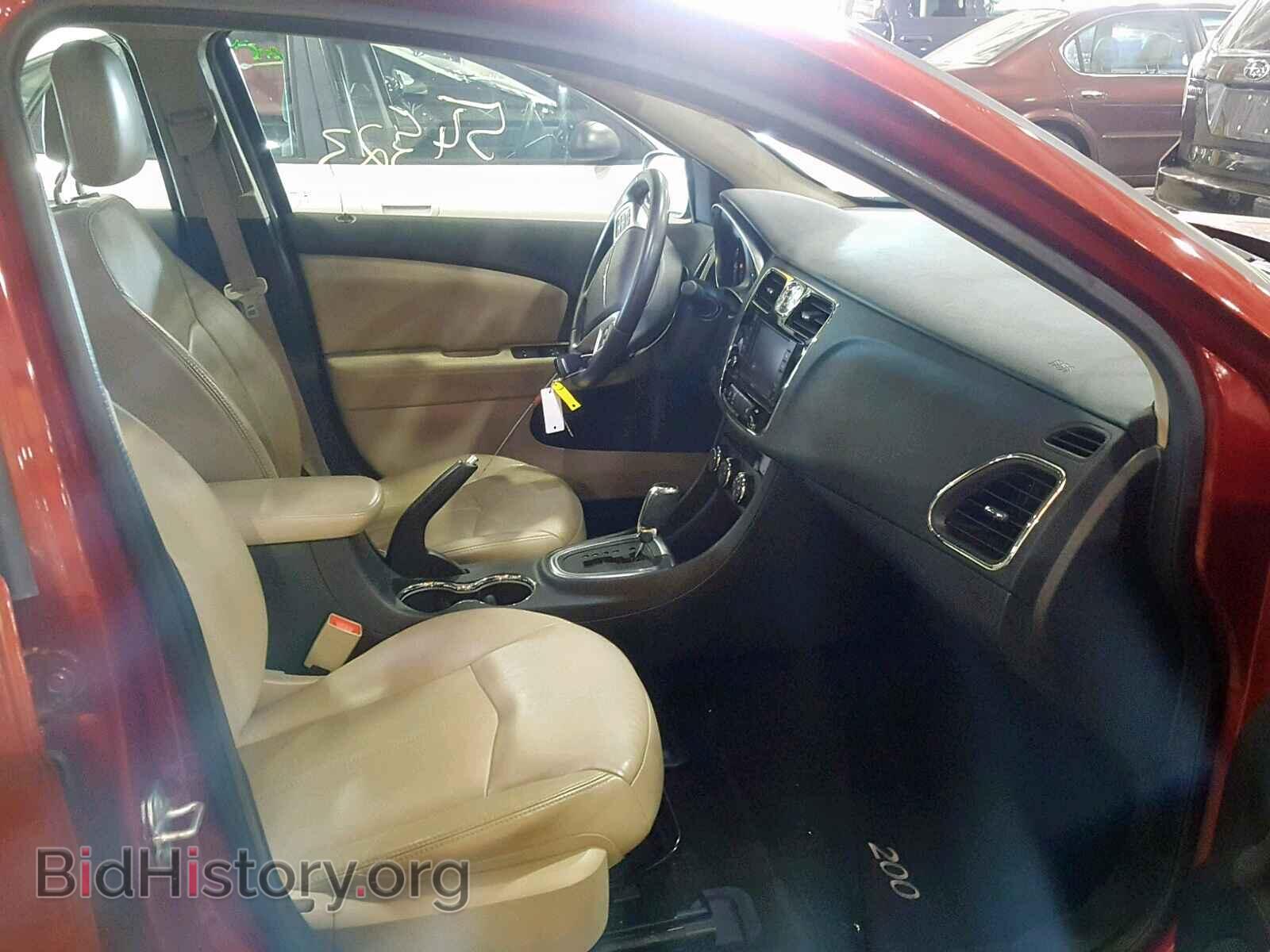 2012 CHRYSLER 200 - VIN: 1C3CCBCG3CN258436 - Фото 5