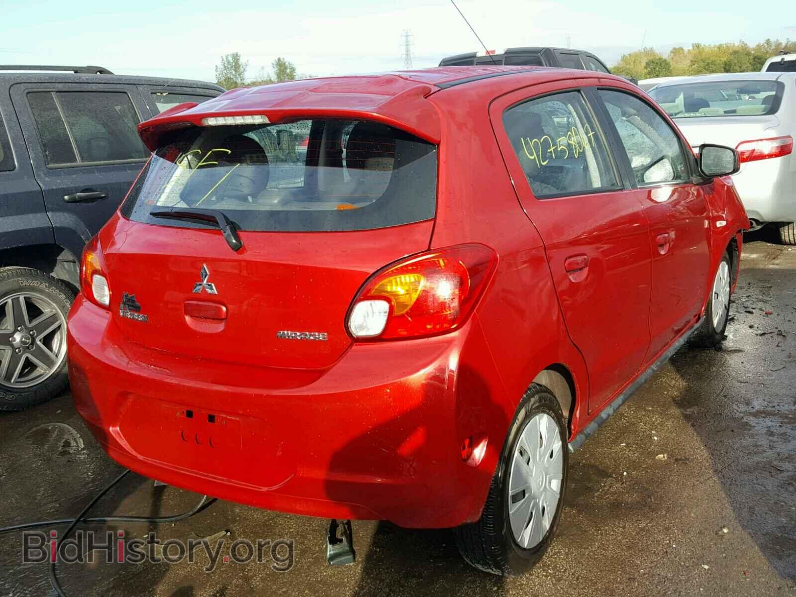 2014 MITSUBISHI MIRAGE - VIN: ML32A3HJ7EH008077 - Фото 4
