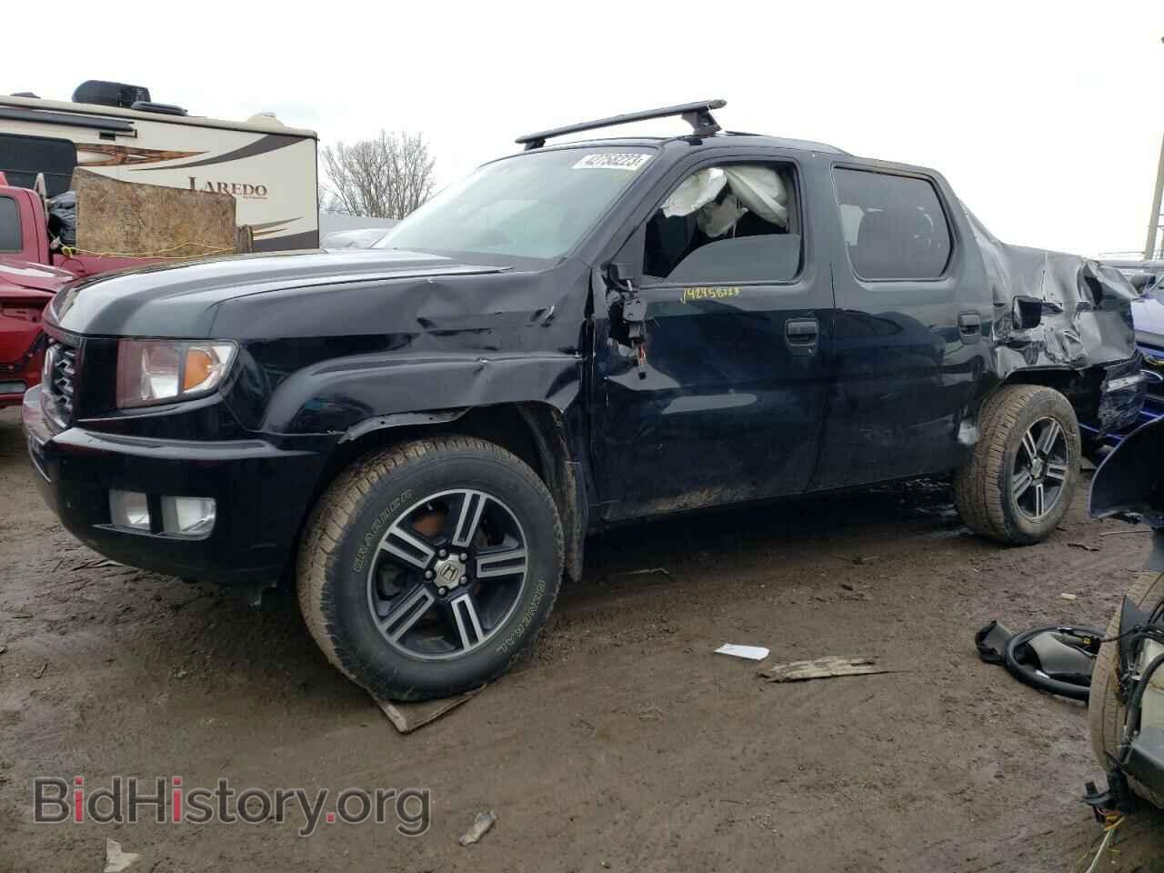 Photo 5FPYK1F77CB451110 - HONDA RIDGELINE 2012