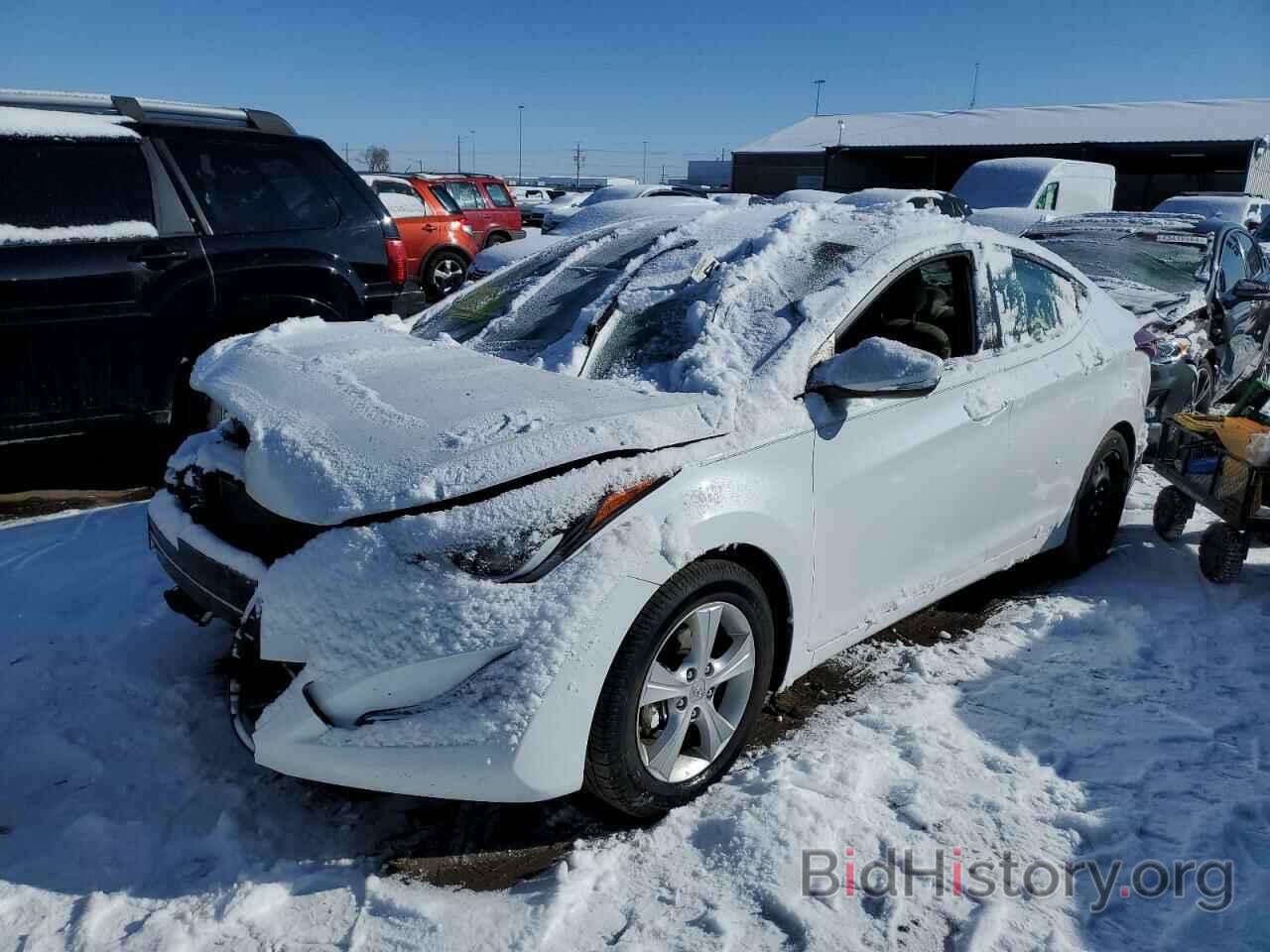 Photo 5NPDH4AE0GH772359 - HYUNDAI ELANTRA 2016