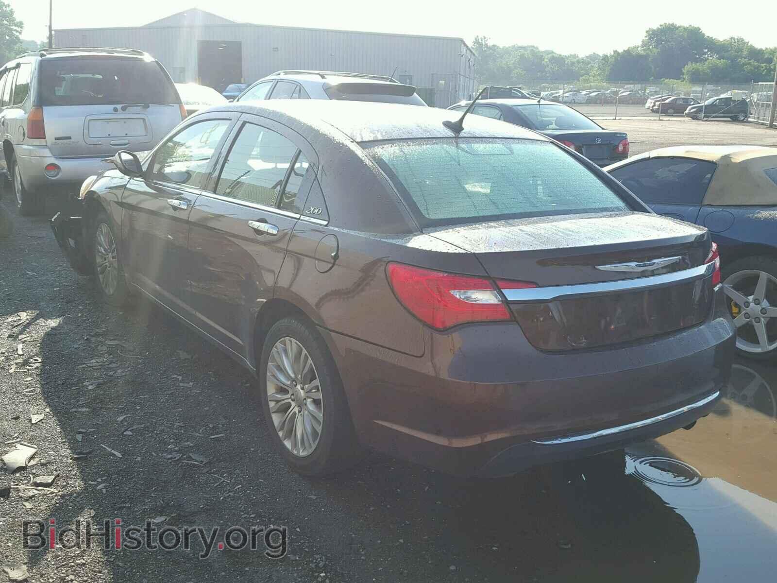 2012 CHRYSLER 200 - VIN: 1C3CCBCB0CN307418 - Фото 3