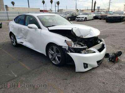 2011 Lexus IS IS 250, белый — VIN JTHBF5C20B5149093, Copart