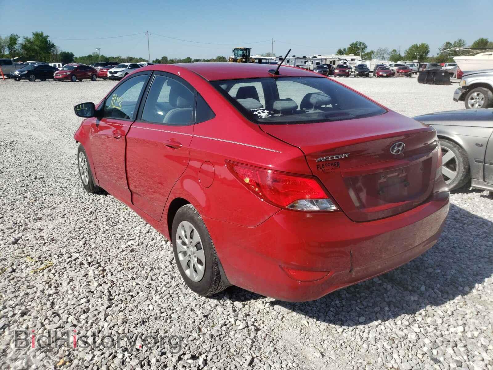 2016 HYUNDAI ACCENT - VIN: KMHCT4AE2GU092779 - Фото 3