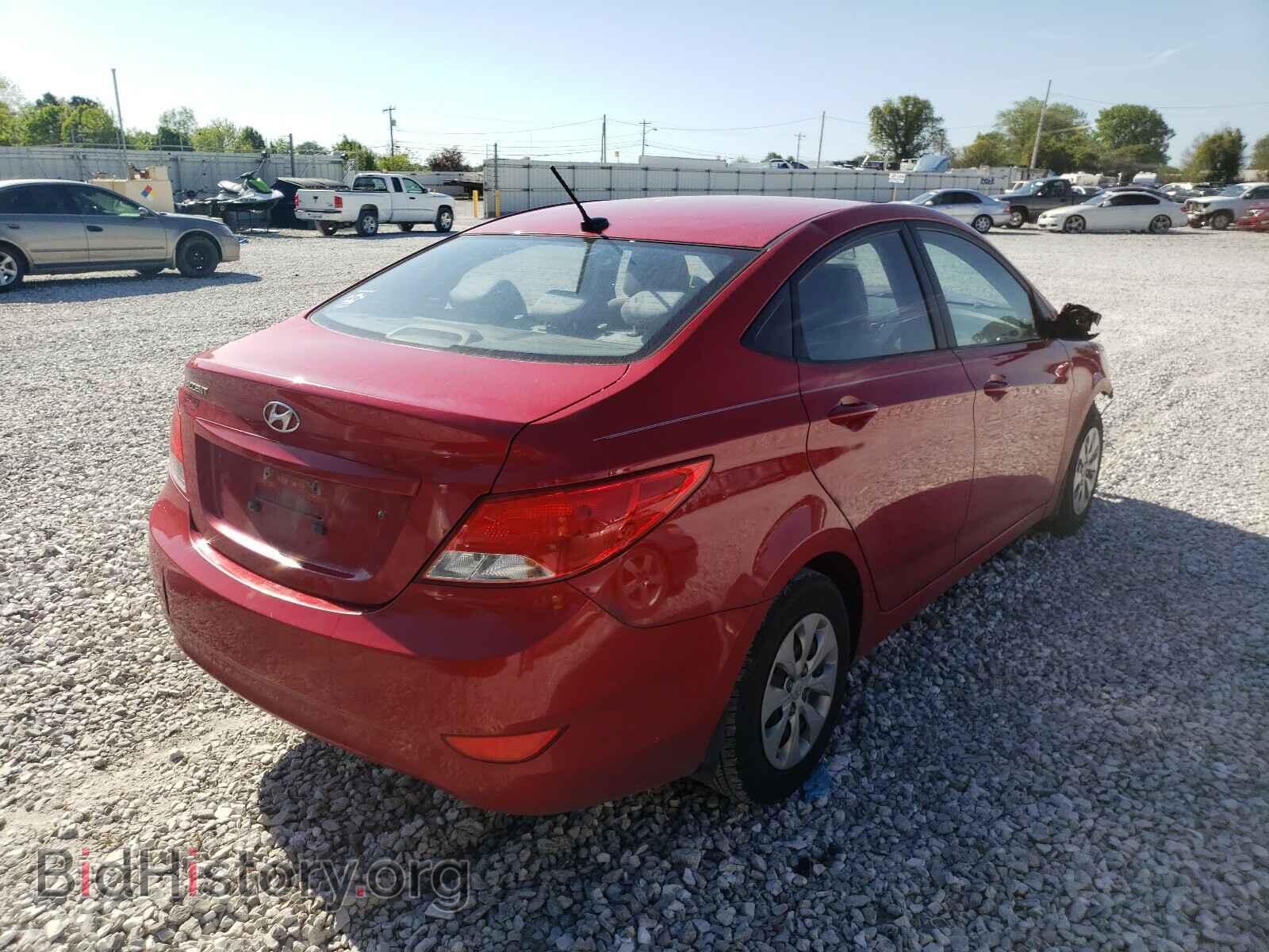 2016 HYUNDAI ACCENT - VIN: KMHCT4AE2GU092779 - Фото 4