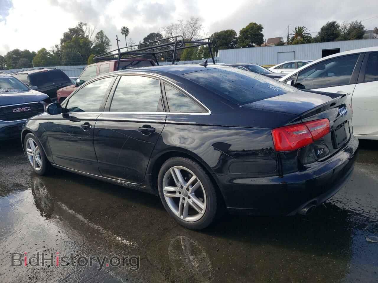 2012 AUDI A6 - VIN: WAUCFAFC2CN072910 - Фото 2