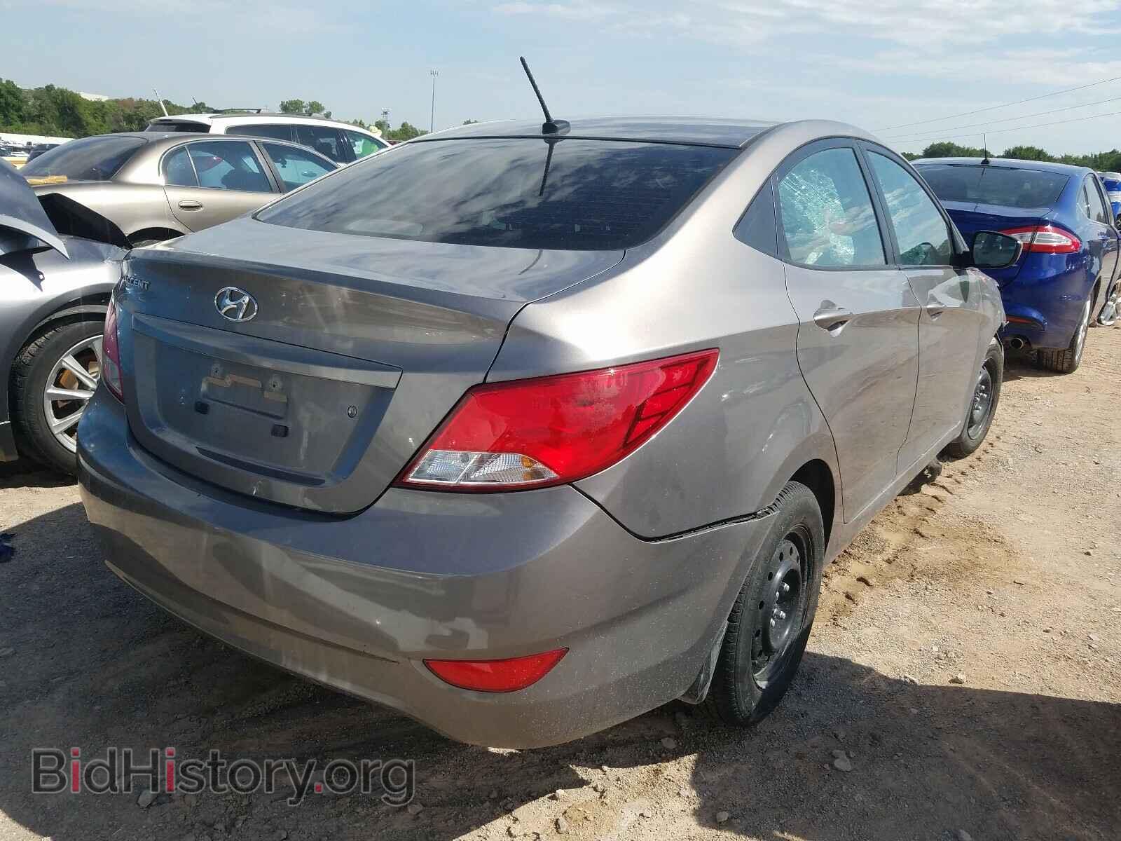 2017 HYUNDAI ACCENT - VIN: KMHCT4AE3HU359770 - Фото 4