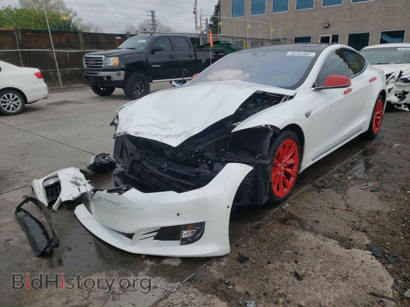 2016 TESLA MODEL S - VIN: 5YJSA1E23GF136561 - Фото 2