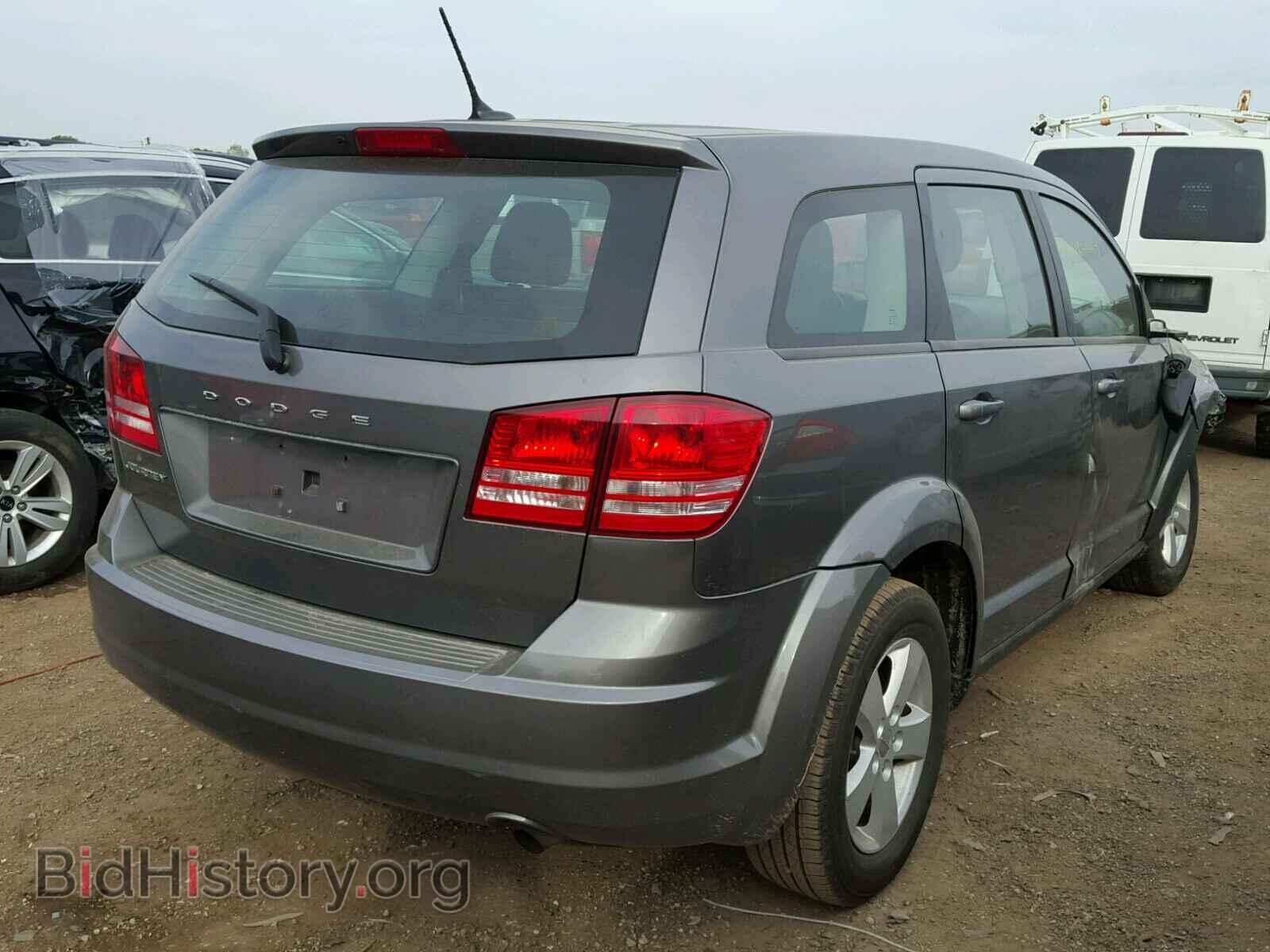 2013 DODGE JOURNEY - VIN: 3C4PDCAB0DT587801 - Фото 4