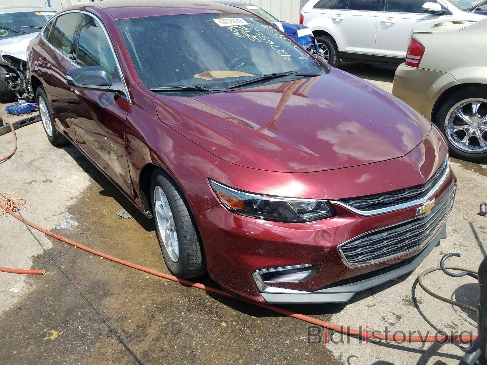 Фотография 1G1ZB5ST9GF182898 - CHEVROLET MALIBU 2016