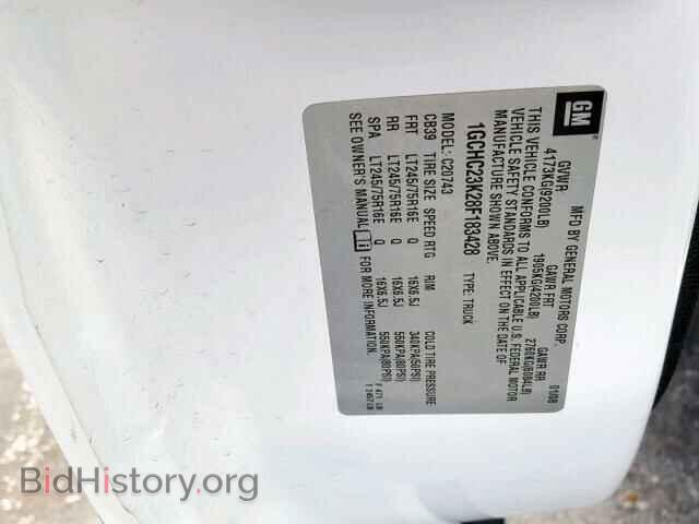 2008 CHEVROLET SILVERADO - VIN: 1GCHC23K28F183428 - Фото 10