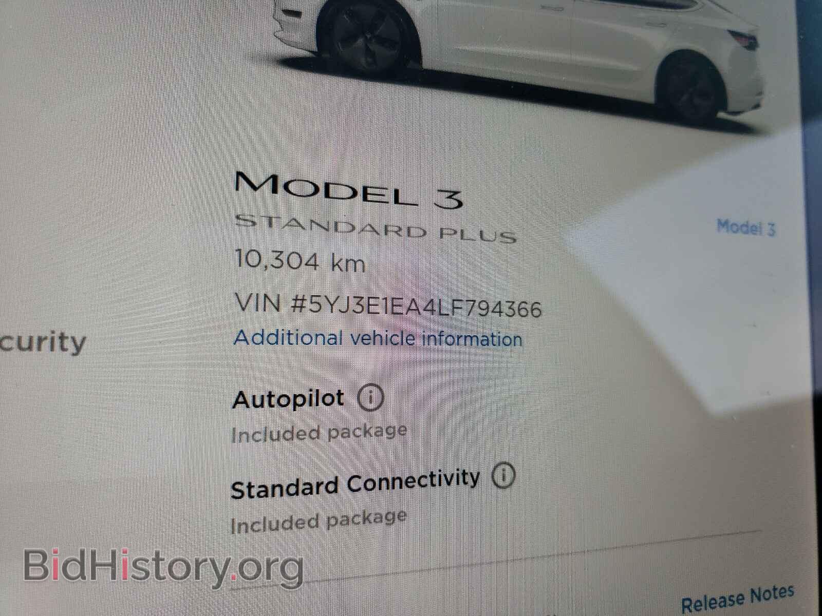 2020 TESLA MODEL 3 - VIN: 5YJ3E1EA4LF794366 - Photo 8