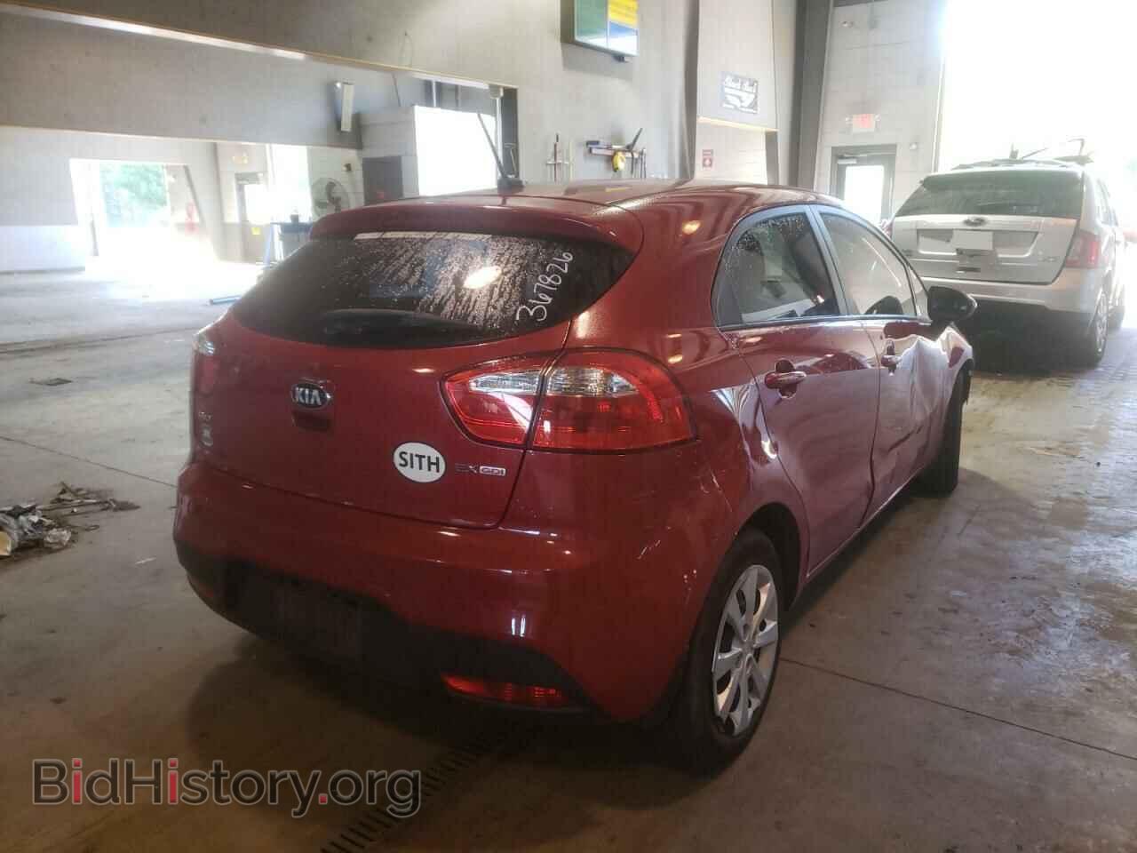 2013 KIA RIO - VIN: KNADN5A36D6250044 - Фото 4
