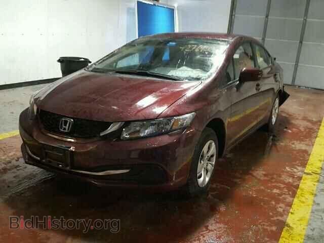 2014 HONDA CIVIC - VIN: 2HGFB2F57EH508327 - Фото 2