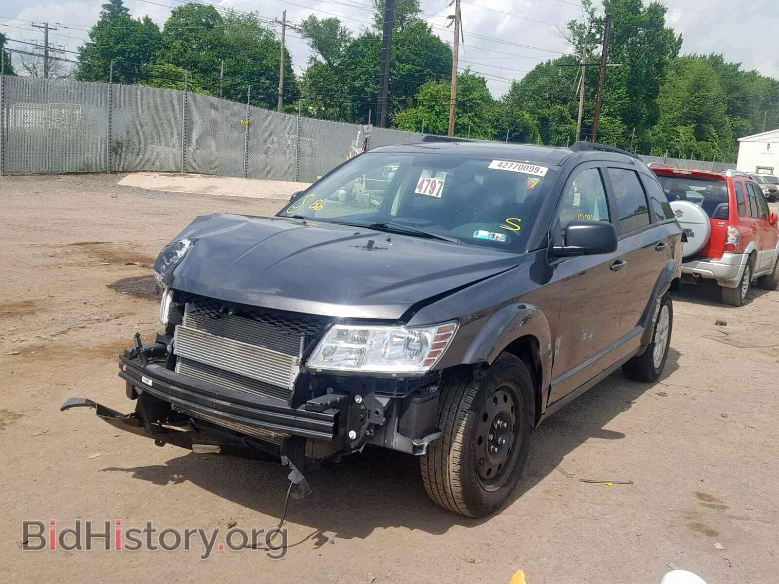 2017 DODGE JOURNEY SE - VIN: 3C4PDCAB5HT545596 - Фото 2