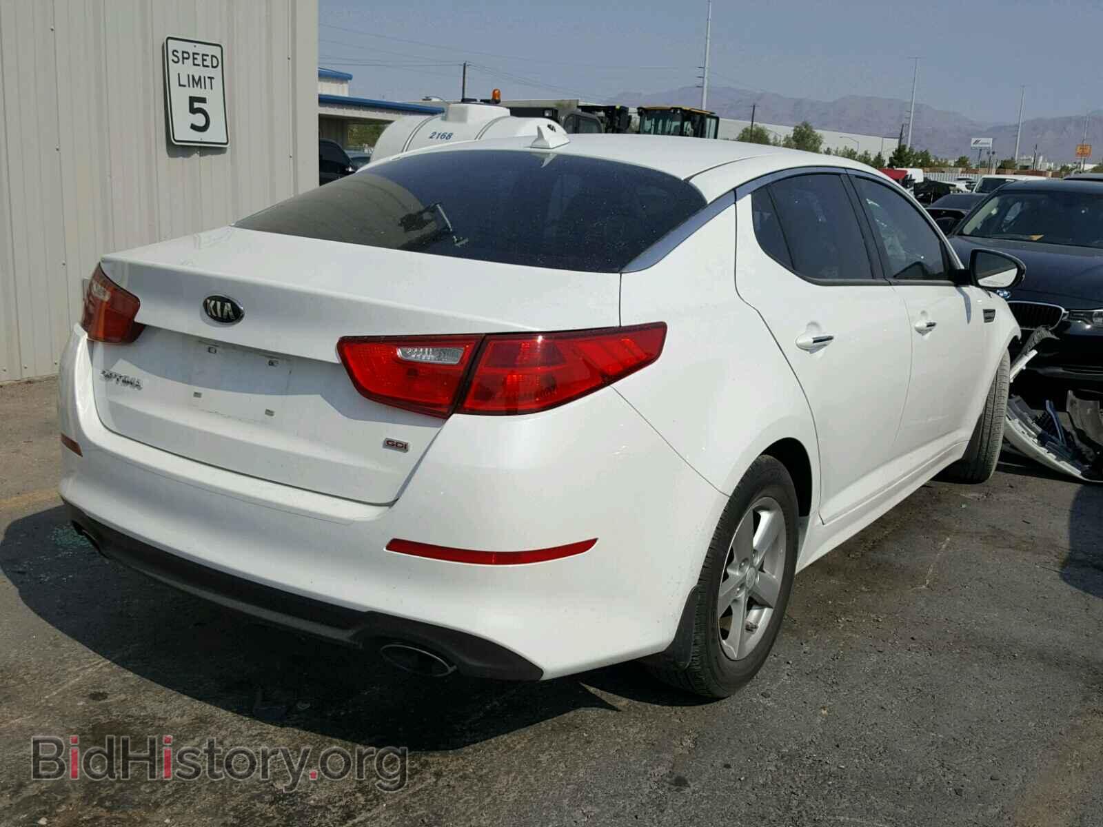 2015 KIA OPTIMA - VIN: 5XXGM4A78FG367337 - Фото 4