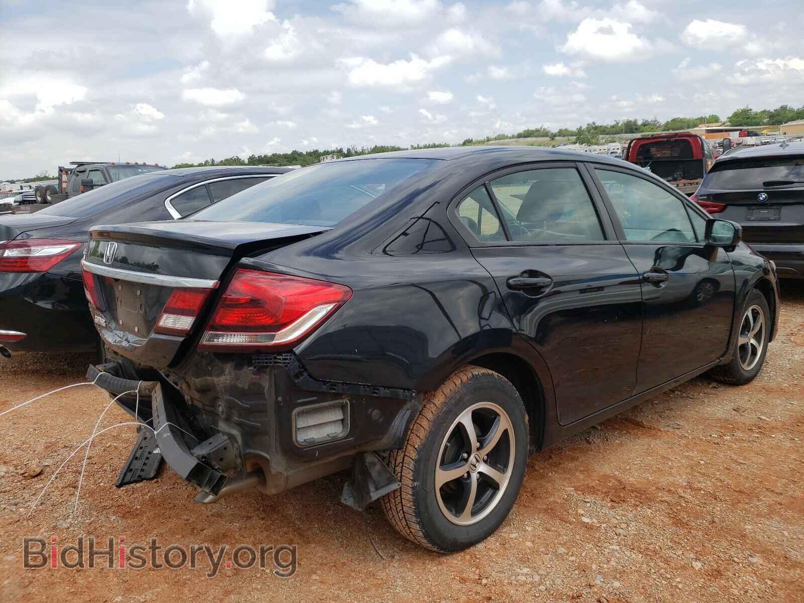2015 HONDA CIVIC - VIN: 19XFB2F72FE100864 - Фото 4