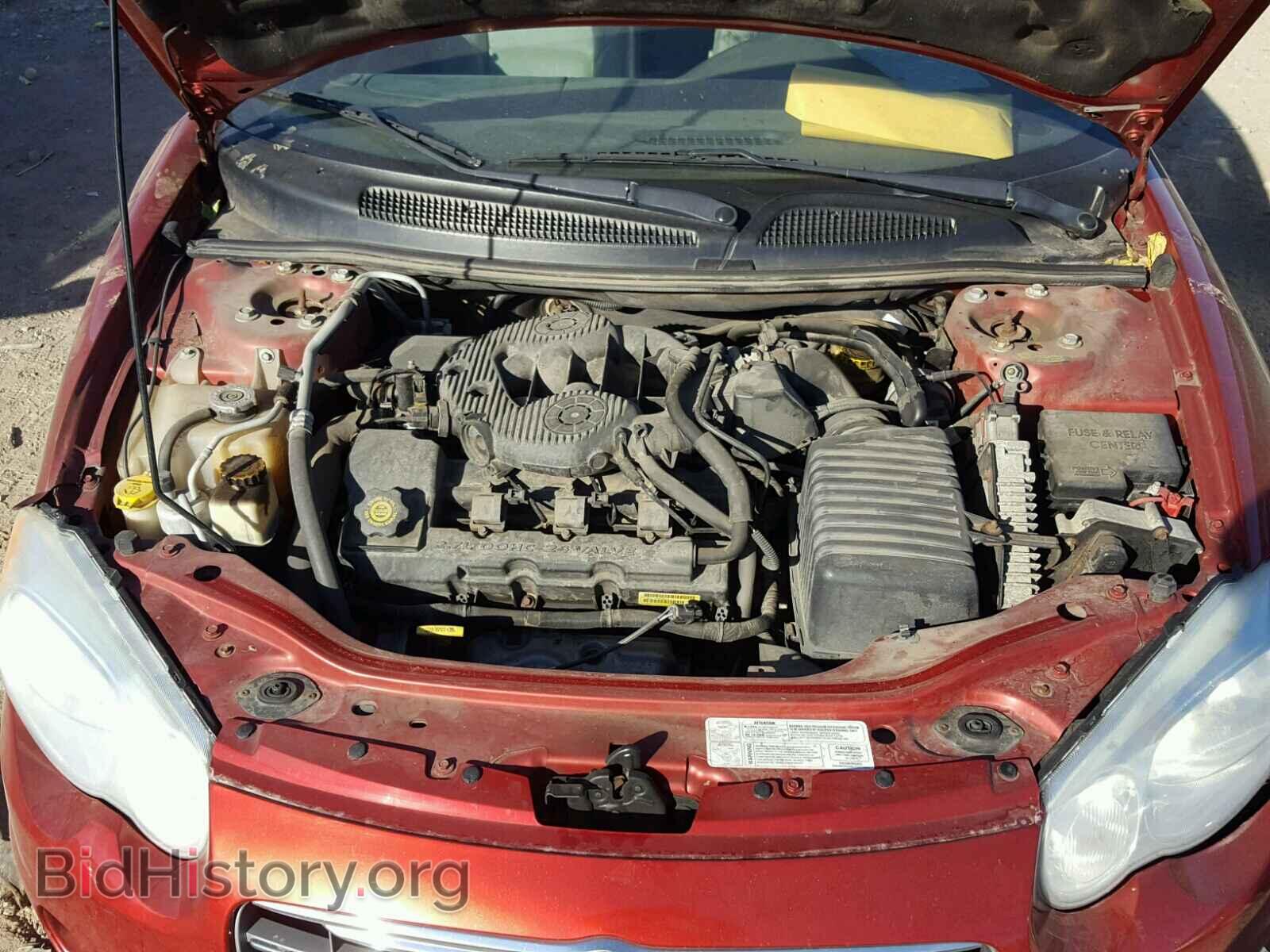 2004 CHRYSLER SEBRING - VIN: 1C3EL65R14N210546 - Фото 7
