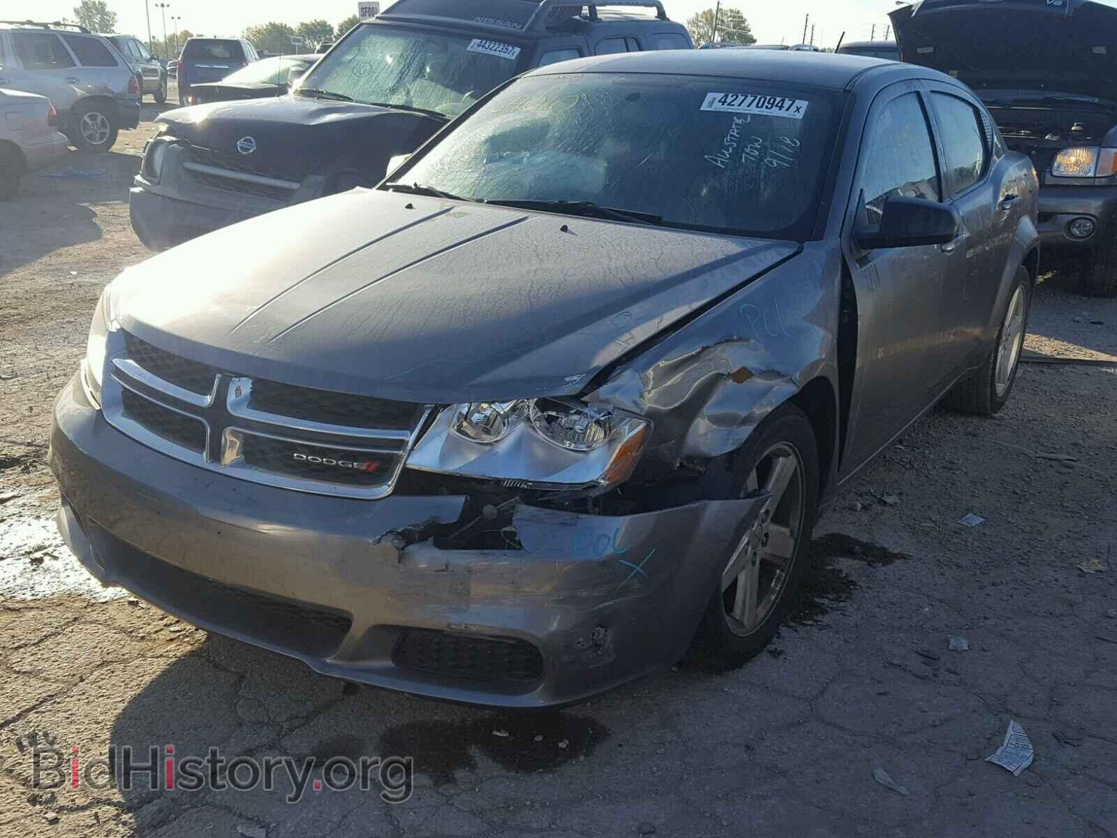 2013 DODGE AVENGER - VIN: 1C3CDZAB0DN564010 - Фото 2