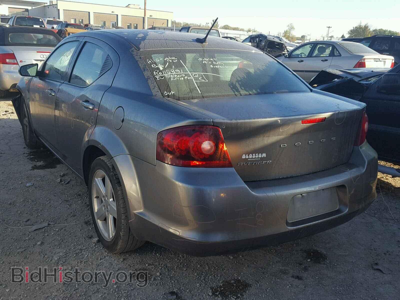 2013 DODGE AVENGER - VIN: 1C3CDZAB0DN564010 - Фото 3