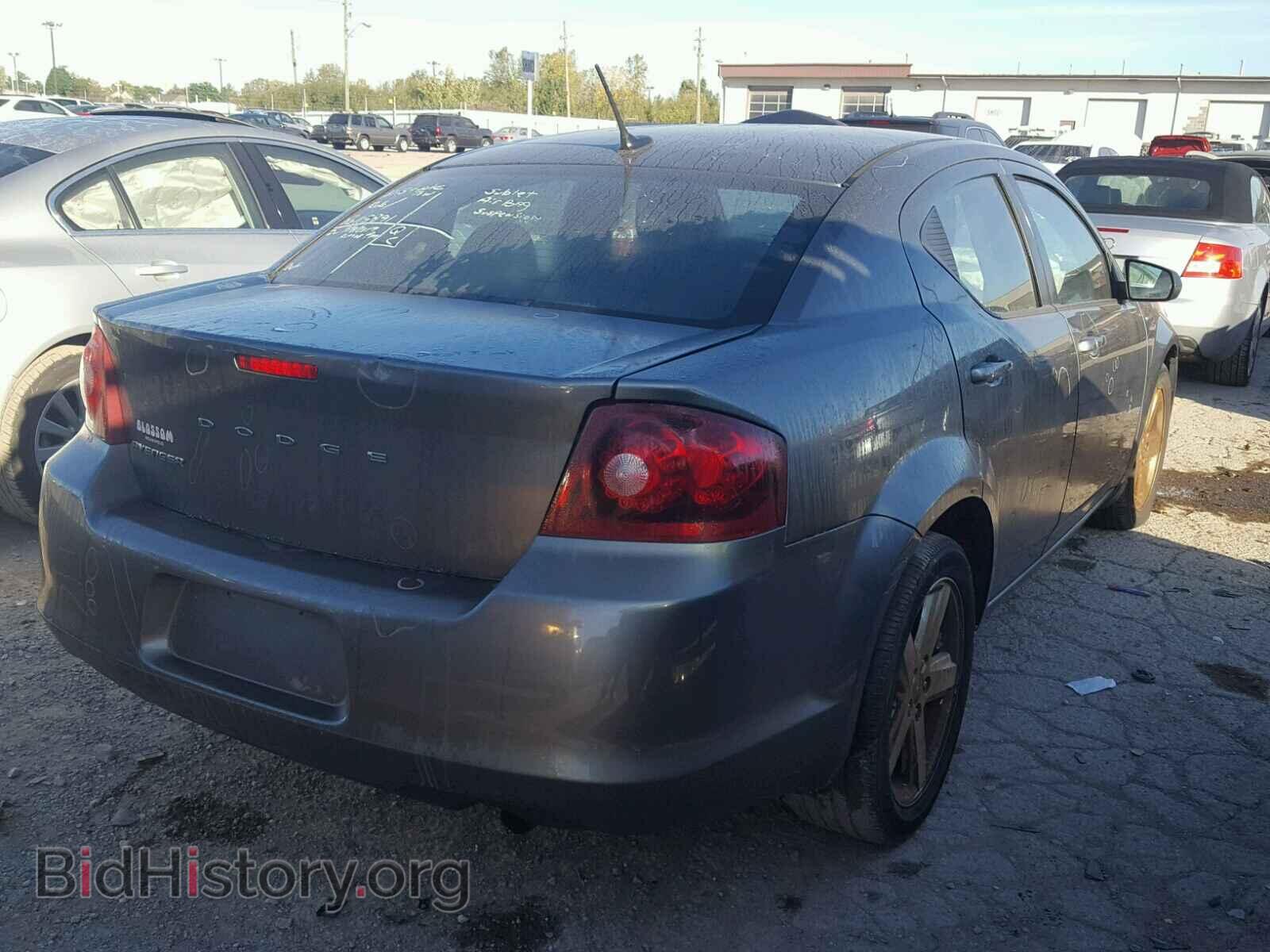 2013 DODGE AVENGER - VIN: 1C3CDZAB0DN564010 - Фото 4