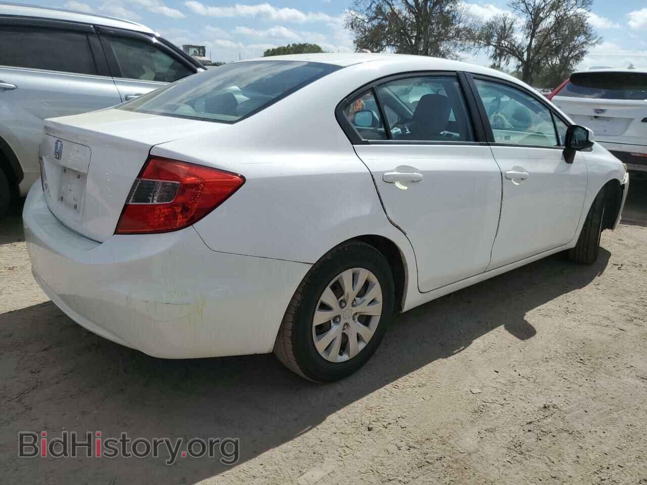 2012 HONDA CIVIC - VIN: 19XFB2F59CE022528 - Фото 3
