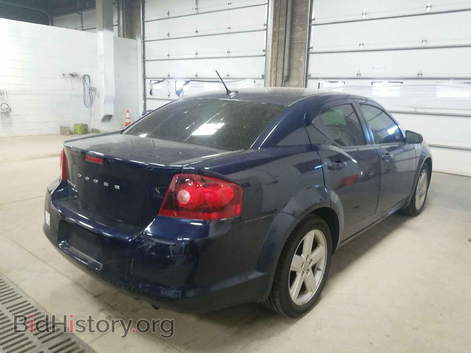 2013 DODGE AVENGER - VIN: 1C3CDZABXDN564757 - Фото 4